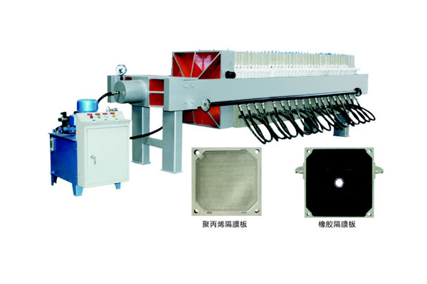 The difference between box type diaphragm filter press and plate frame filter press